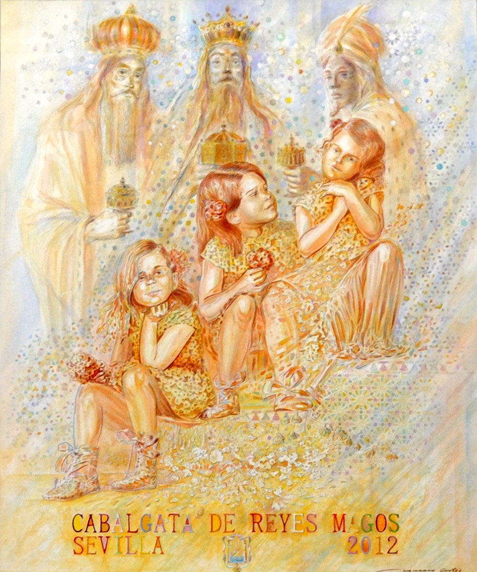 Cartel Cabalgata de Reyes 2012