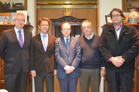 Manuel Hidalgo Jiménez, Francisco Galnares González de la Madrid, Alberto Máximo Pérez Calero, Ignacio Martínez García y José Hidalgo Jiménez