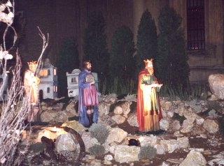 Protagonistas de la Cabalgata de Reyes Magos de 2012
