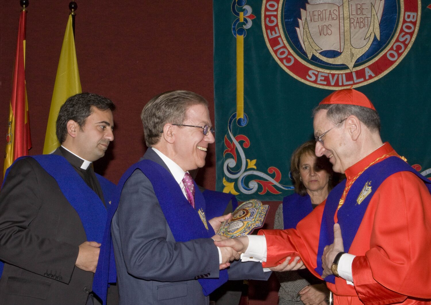 Alberto Máximo Pérez Calero en el momento de su nombramiento