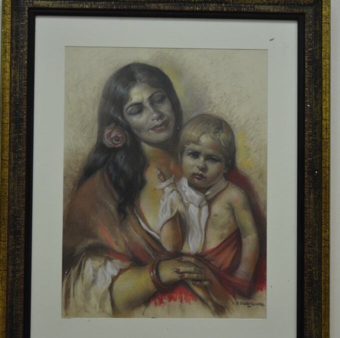 Inauguración de la exposición de pintura “Mis cuadros”, homenaje al pintor Antonio Rodríguez-Almansa Troya