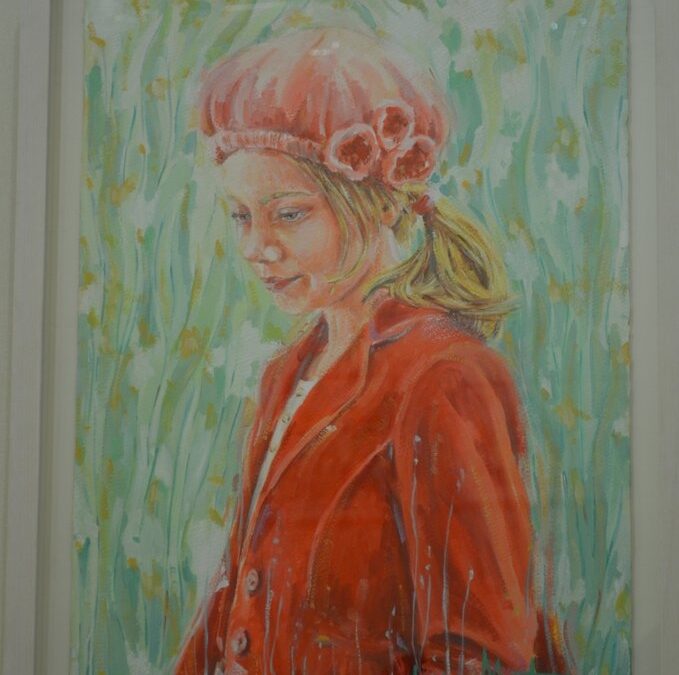 Inauguración de la exposición de pintura de Josefina Montaña