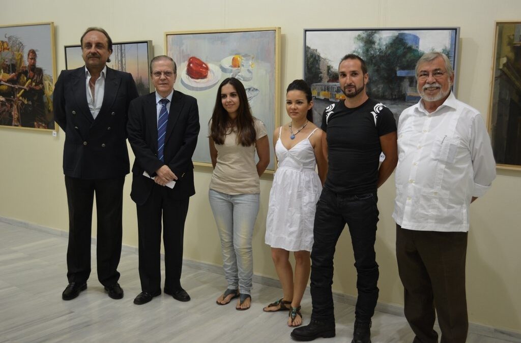 Jorge Gallego García y Juan Gabriel Morales Quesada premios “ex aequo” del vigésimo segundo certamen de los Premio de Pintura Ateneo de Sevilla, con la colaboración de la Fundación Ramón Areces