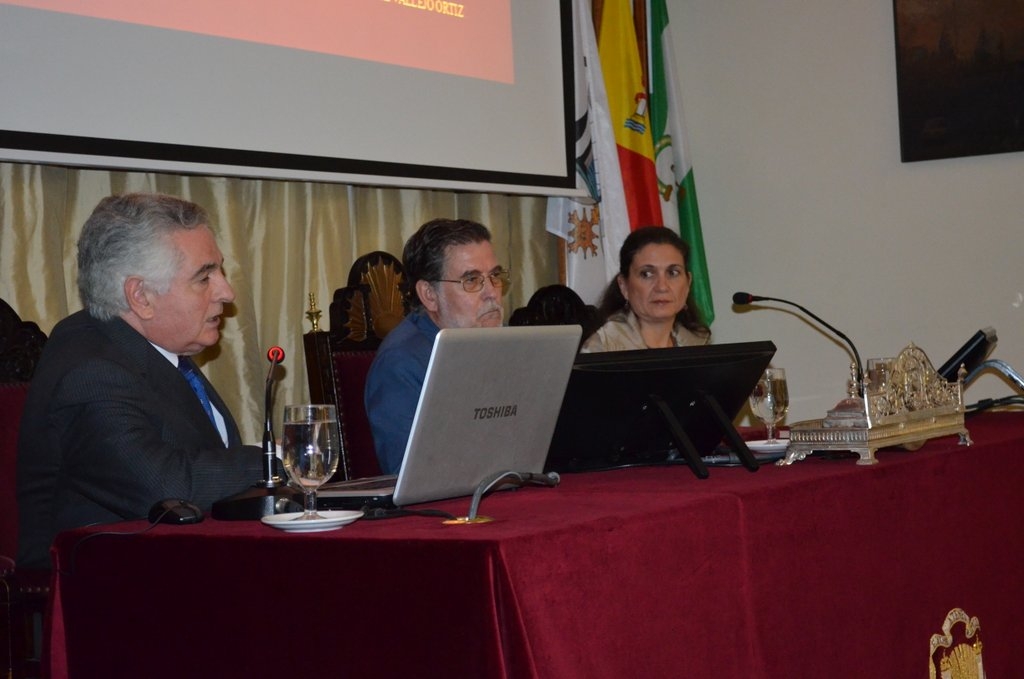 D. Rafael Vallejo Ortiz, D. Gerardo Pérez Calero y Dª. Ana Bravo Bernal