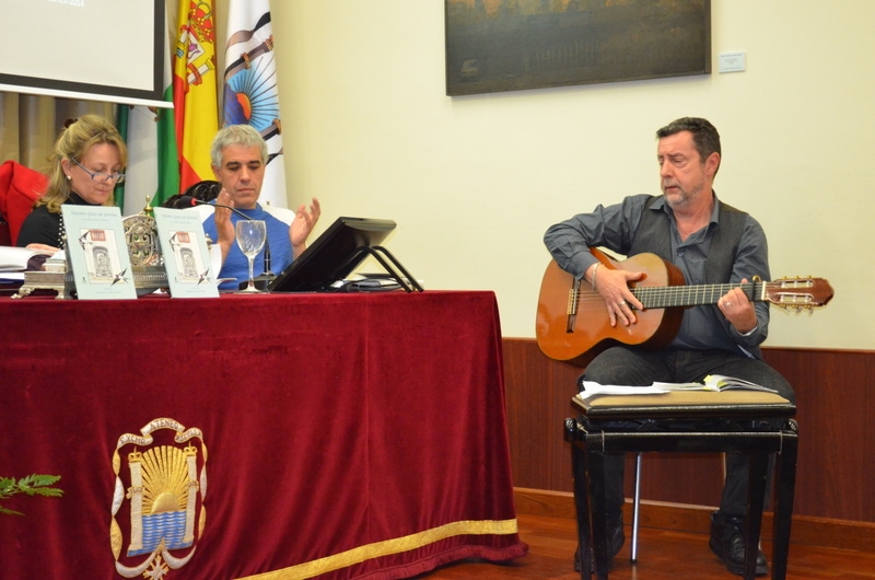 Un momento de la intervención del guitarrista