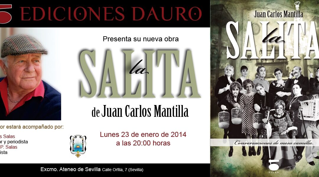 Presentación del libro titulado ‘La salita’, de Juan Carlos Mantilla