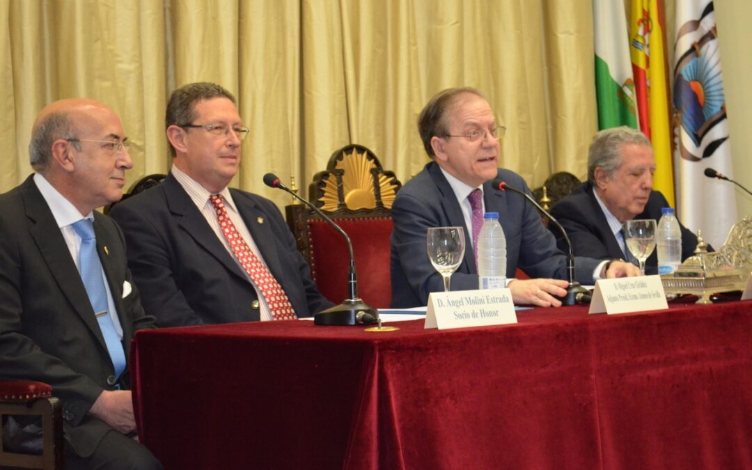 Jesús Peñas del Castillo y Ángel Moliní, nombrados Socios de Honor del Excmo. Ateneo