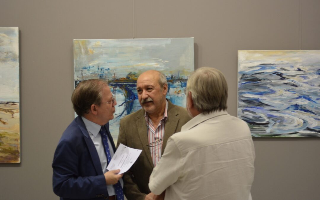 Inaugurada la exposición de pintura y fotografía ‘Tiempo, lugar, persona’, de Juan Carlos Carmona
