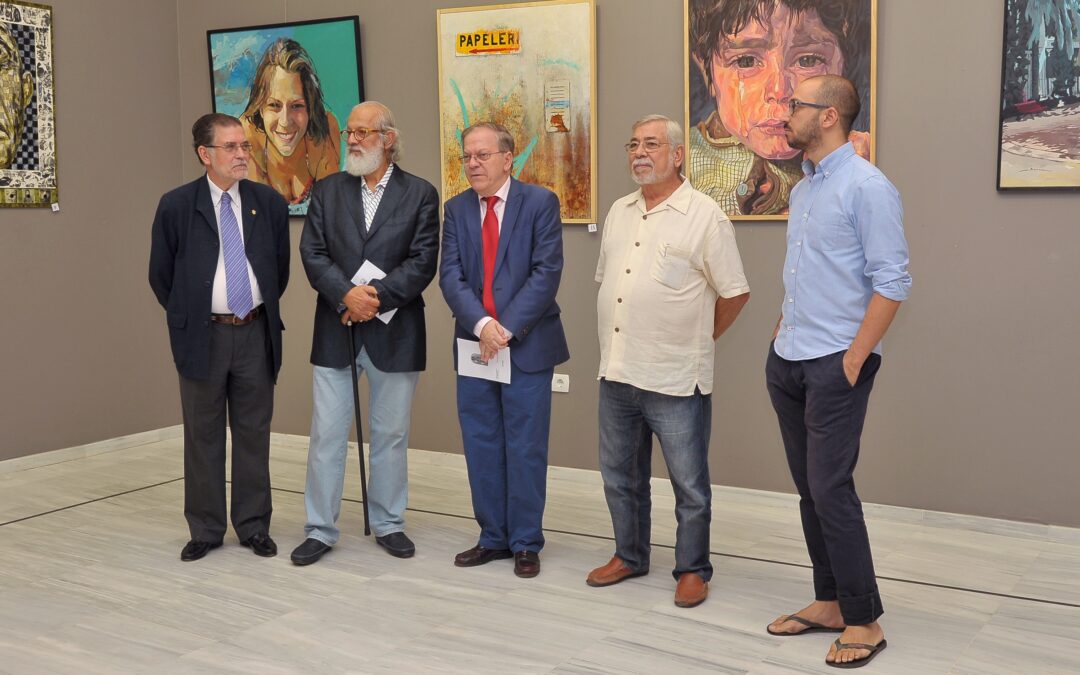 Inaugurada la exposición de las obras seleccionadas en el Certamen de Pintura Ateneo de Sevilla de 2015