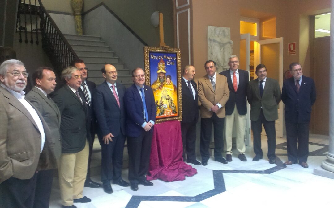 Luis Rizo Haro ha presentado el cartel anunciador de la Cabalgata de 2016 del Ateneo de Sevilla