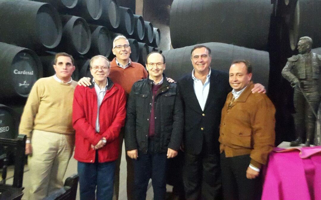 El Rey Gaspar, anfitrión en una visita a Bodegas Estévez