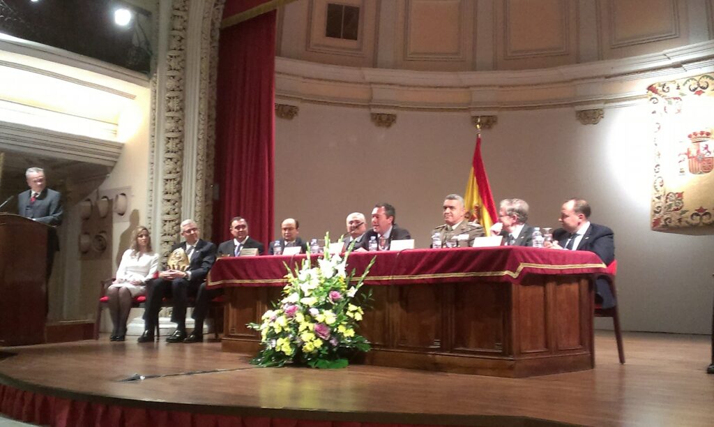 Vista del Salón de Actos de Capitanía General durante el acto de Proclamación
