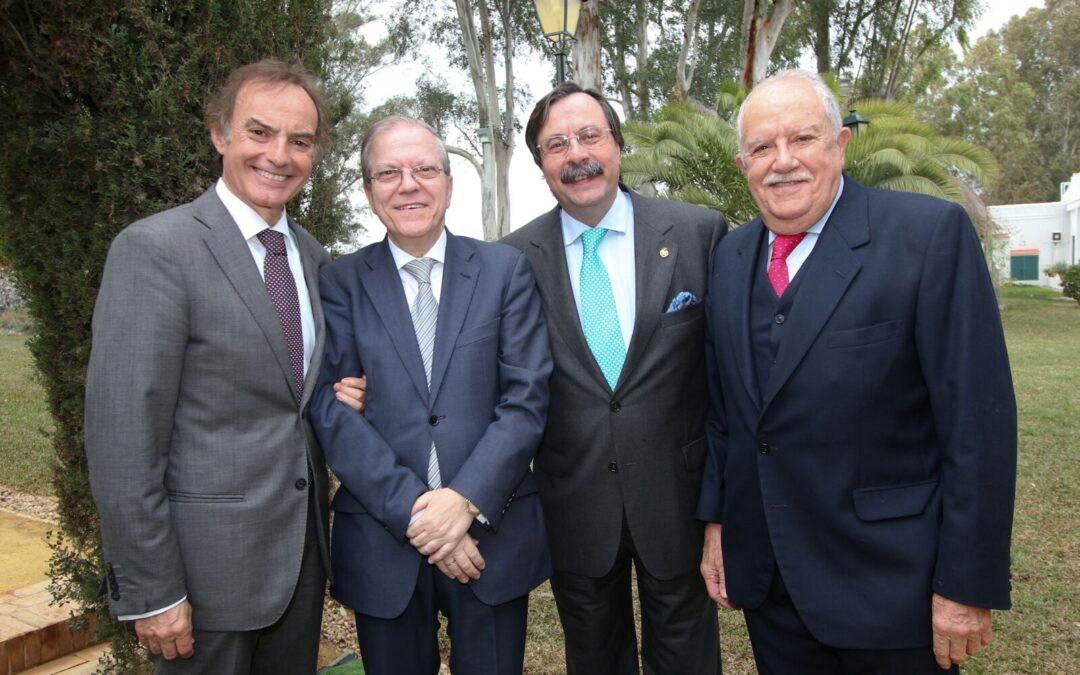 El Dr. D. Alberto Máximo Pérez Calero, Presidente del Ateneo, en la celebración del Día de Santa Apolonia