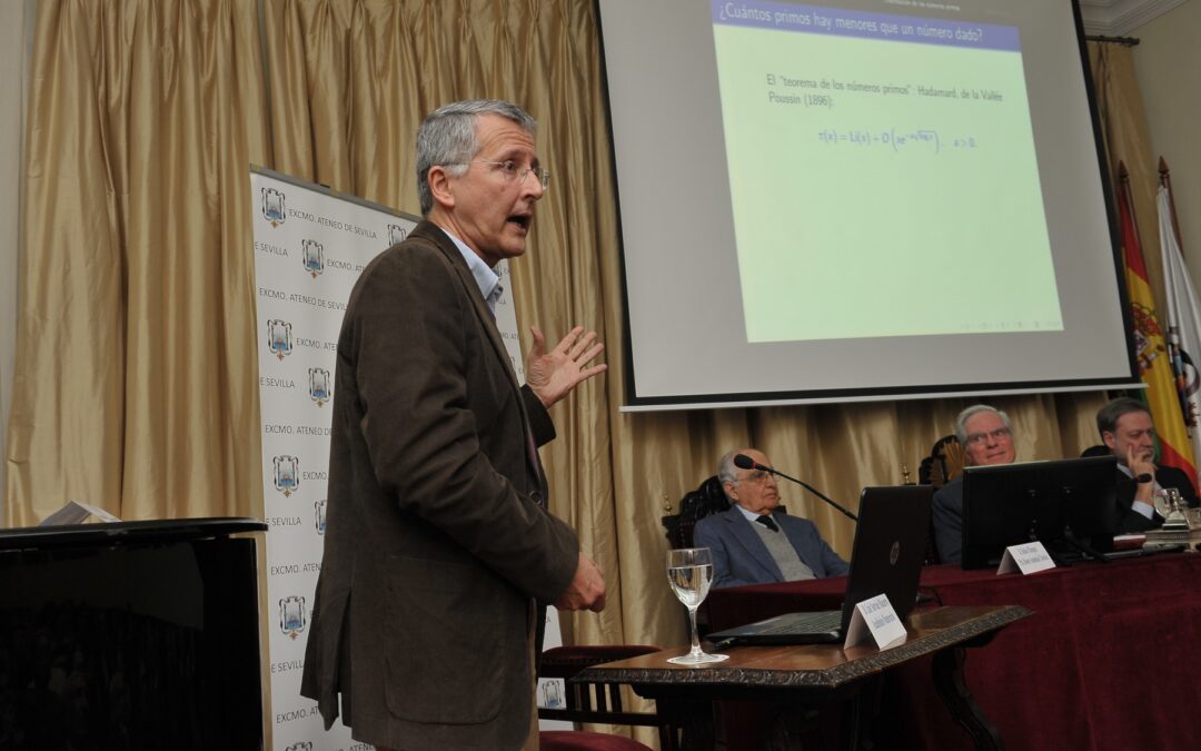 Conferencia sobre ‘El universo de los números primos’ por Luis Narváez Macarro