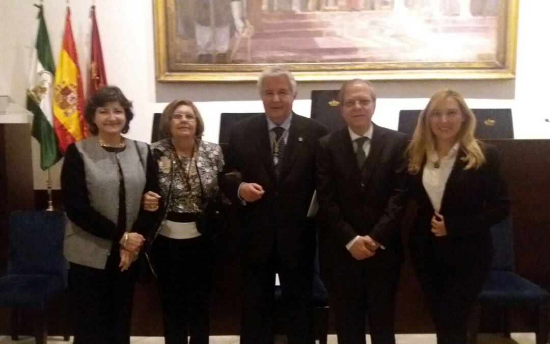 El Presidente del Ateneo, D. Alberto Máximo Pérez Calero, nombrado Almogávar de Honor del Cabildo Alfonso X El Sabio