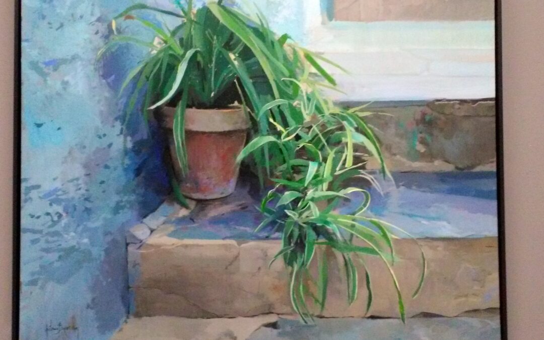 Antonio Barahona Rosales gana el Premio de Pintura Ateneo de Sevilla con su obra ‘En la escalera’