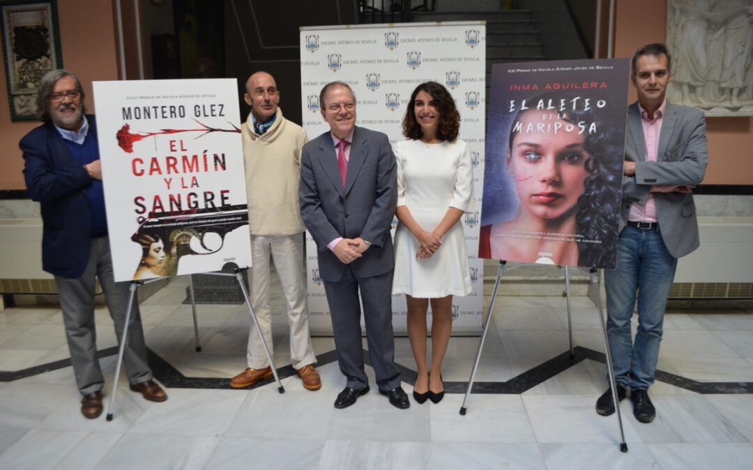 Presentadas en el Ateneo las novelas ganadoras del Premio de Novela Ateneo de Sevilla y Ateneo Joven de Sevilla