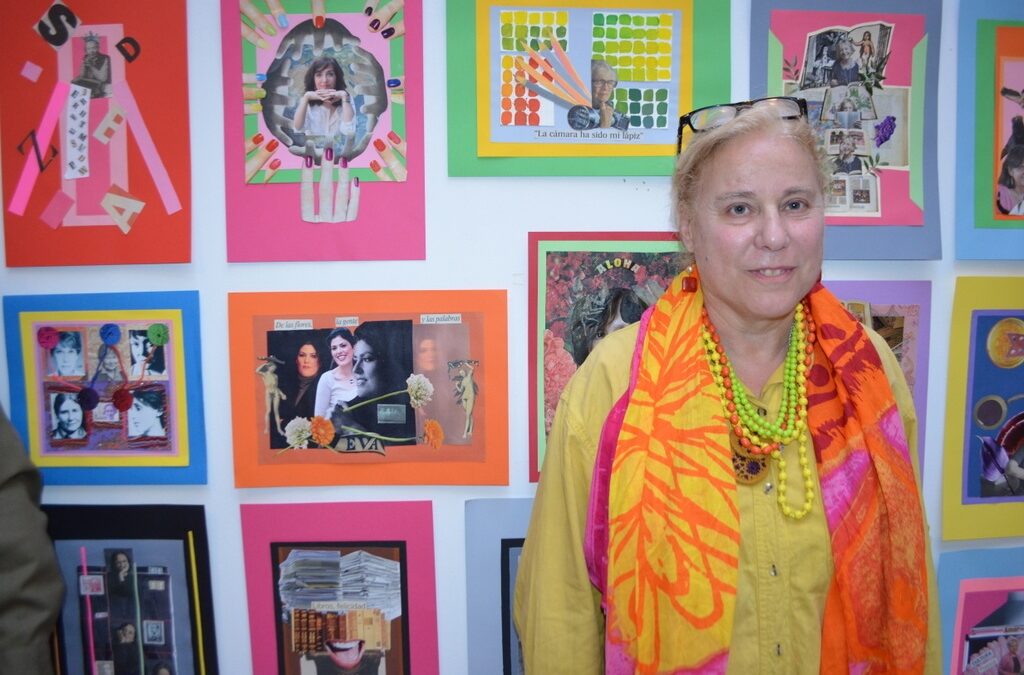 Exposición de collages de la artista sevillana Teresa Lafita en el Patio Central