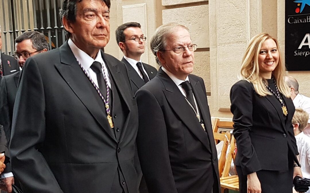 Representación del Ateneo en la Hermandad del Santo Entierro