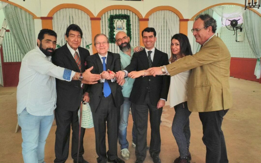 Entrega de llaves de la caseta del Ateneo. Cuenta atrás para la Feria de Abril