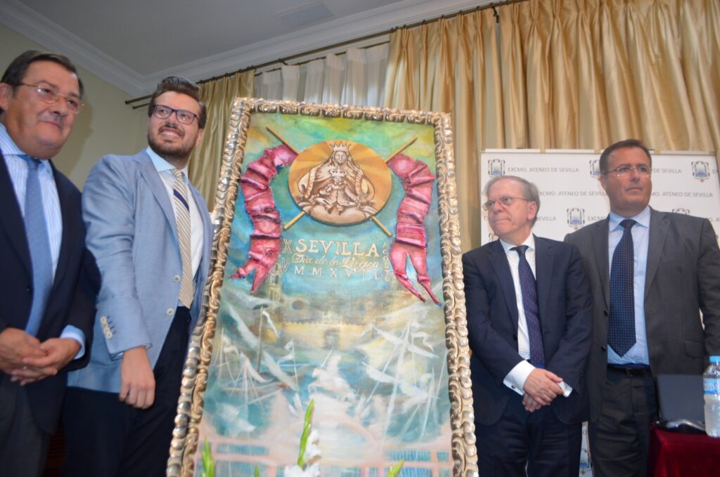 Cartel anunciador del Día de la Virgen de los Reyes de 2017