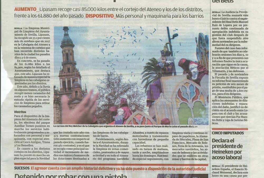 Prensa Local de Sevilla. Mago de la Fantasía