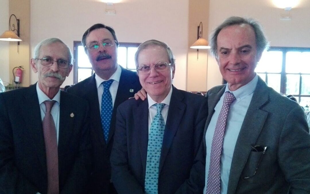 Nuestro Presidente Alberto Máximo Pérez Calero en la celebración de la Festividad de Santa Apolonia