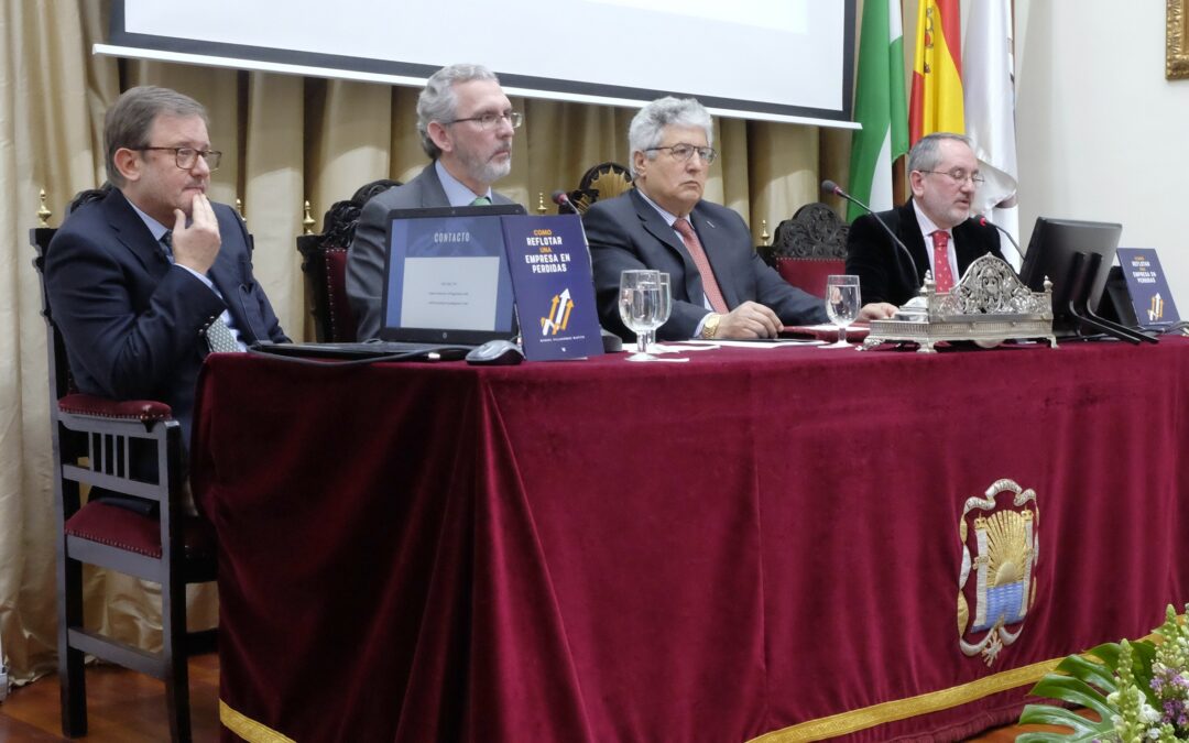 Presentación del libro CÓMO REFLOTAR UNA EMPRESA EN PÉRDIDAS, del economista MANUEL VILLAGÓMEZ MATITO