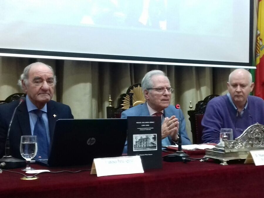 Presentación del libro sobre MIGUEL GALLARDO GÓMEZ