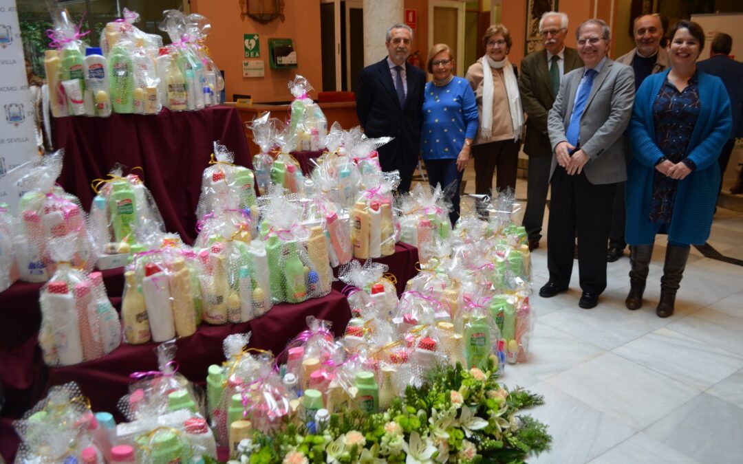 Instituto Español en coordinación con el equipo de Acción Social del Ateneo de Sevilla ha donado más de 800 productos de primera necesidad