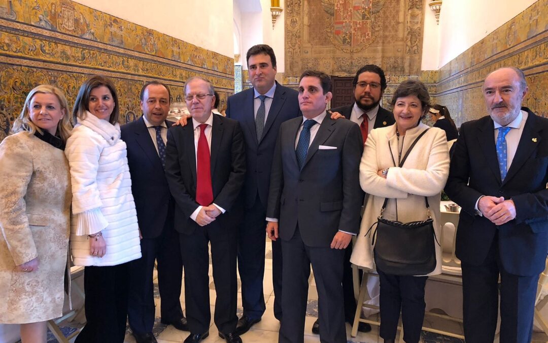 Nuestro Presidente, Directivos y ateneístas en el Pregón de Semana Santa de 2018