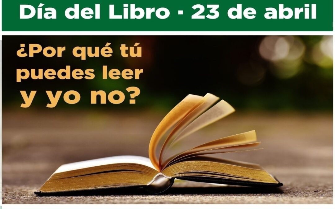 Celebración del Día del Libro. Actividades de 11.00 a 13.30