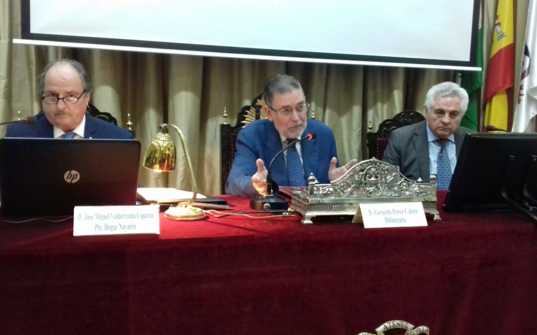 José Miguel Valderrama disertó sobre Historia del Arte