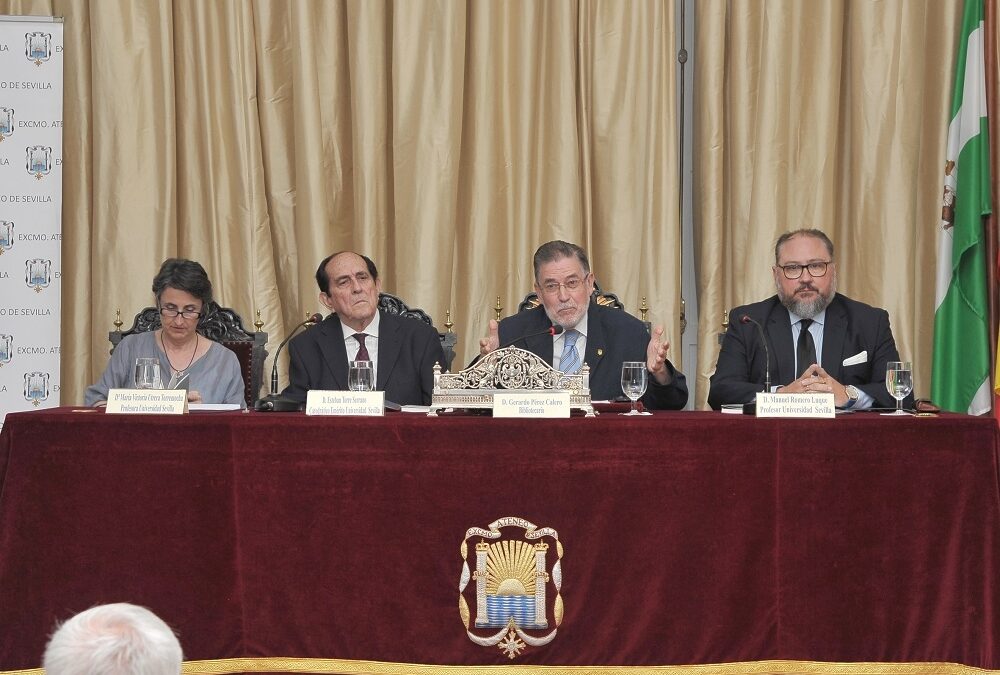 Presentación del libro LXII SONETOS del autor D. Esteban Torre Serrano, Catedrático Emérito de la Universidad de Sevilla