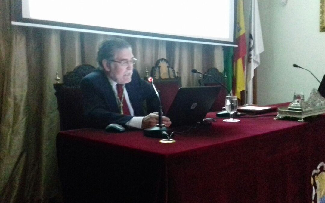 El Catedrático y Directivo D. Gerardo Pérez Calero clausuró el curso de la Academia Andaluza de la Historia