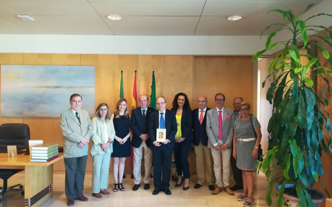 Visita institucional del Ateneo a la Diputación de Sevilla