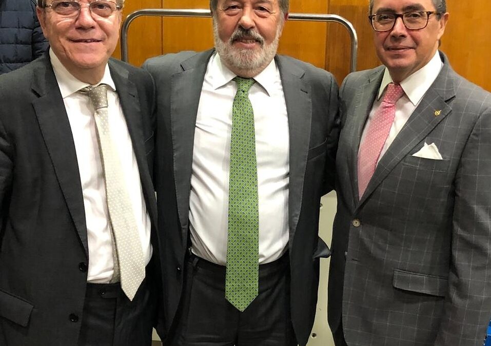 El Ateneo representado por su Presidente en la celebración de la festividad de San Lucas