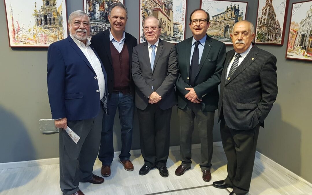 Exposición ‘Sevilla en acrílico y a jierro’, de Pedro Romero Sequí en el Ateneo
