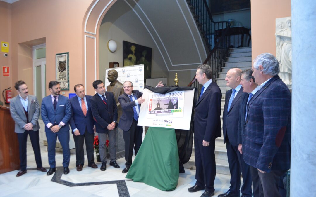 Presentado el cupón de la ONCE dedicado a la Cabalgata de Reyes Magos del Ateneo