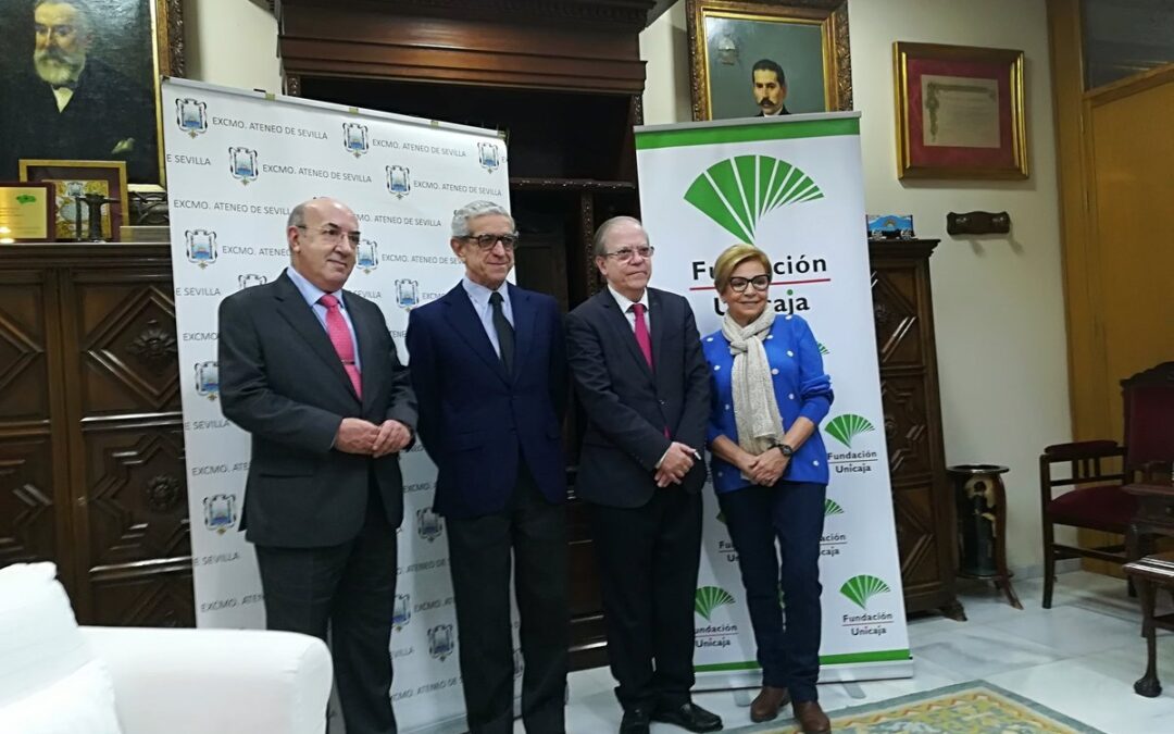 FIRMA DE CONVENIO ENTRE ATENEO Y FUNDACIÓN UNICAJA PARA LA ADQUISICIÓN DE JUGUETES A MENORES Y FAMILIAS EN RIESGO DE EXCLUSIÓN SOCIAL