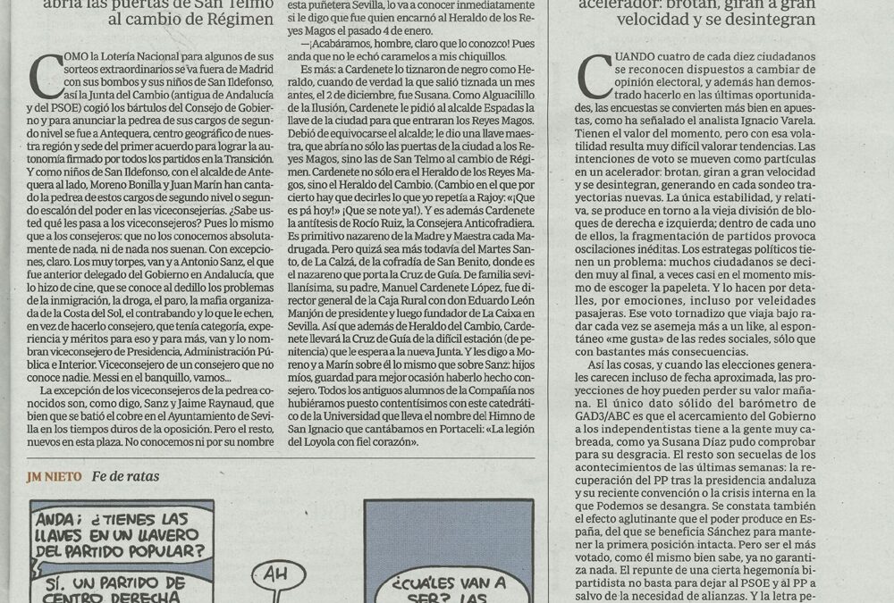 El Recuadro. Antonio Burgos-ABC de Sevilla