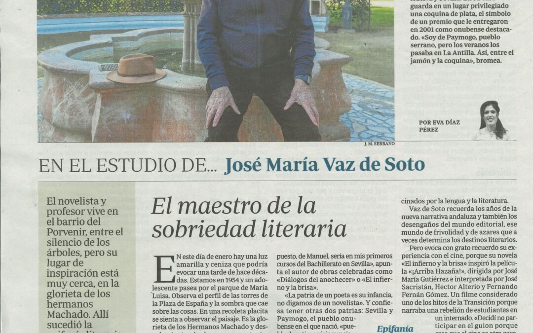 ABC de Sevilla. Eva Díaz entrevista a Vaz de Soto