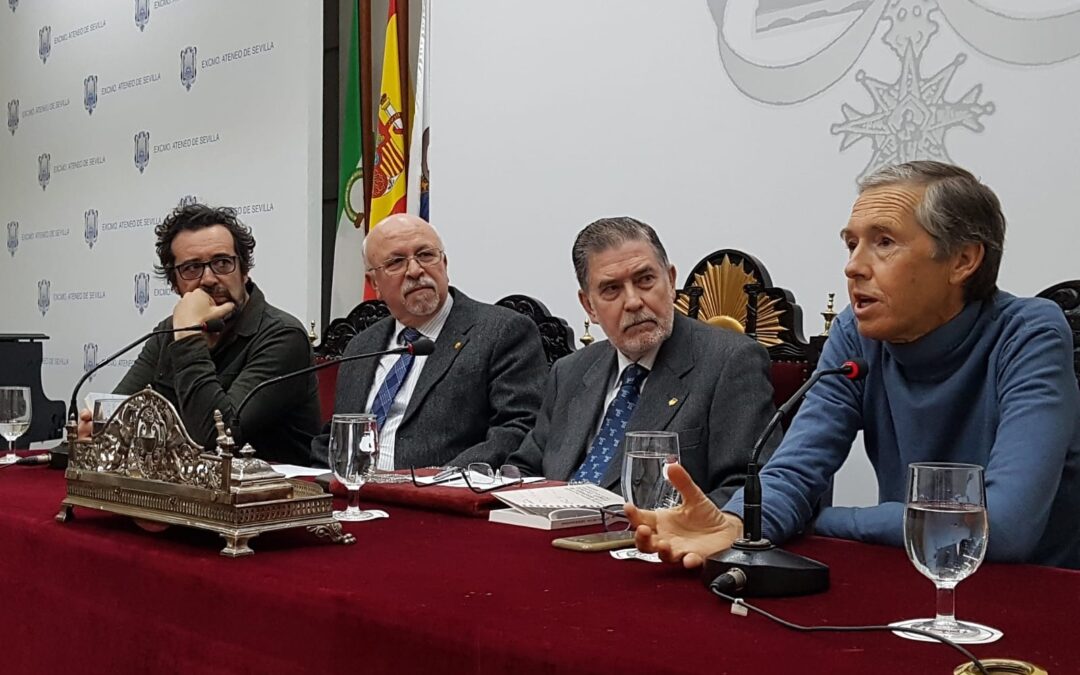 Presentación del libro de Ángel Nepomuceno celebrada en el Ateneo