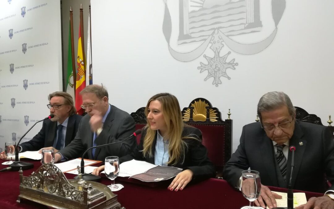 Presentación en el Ateneo del libro de Wladimiro Adame