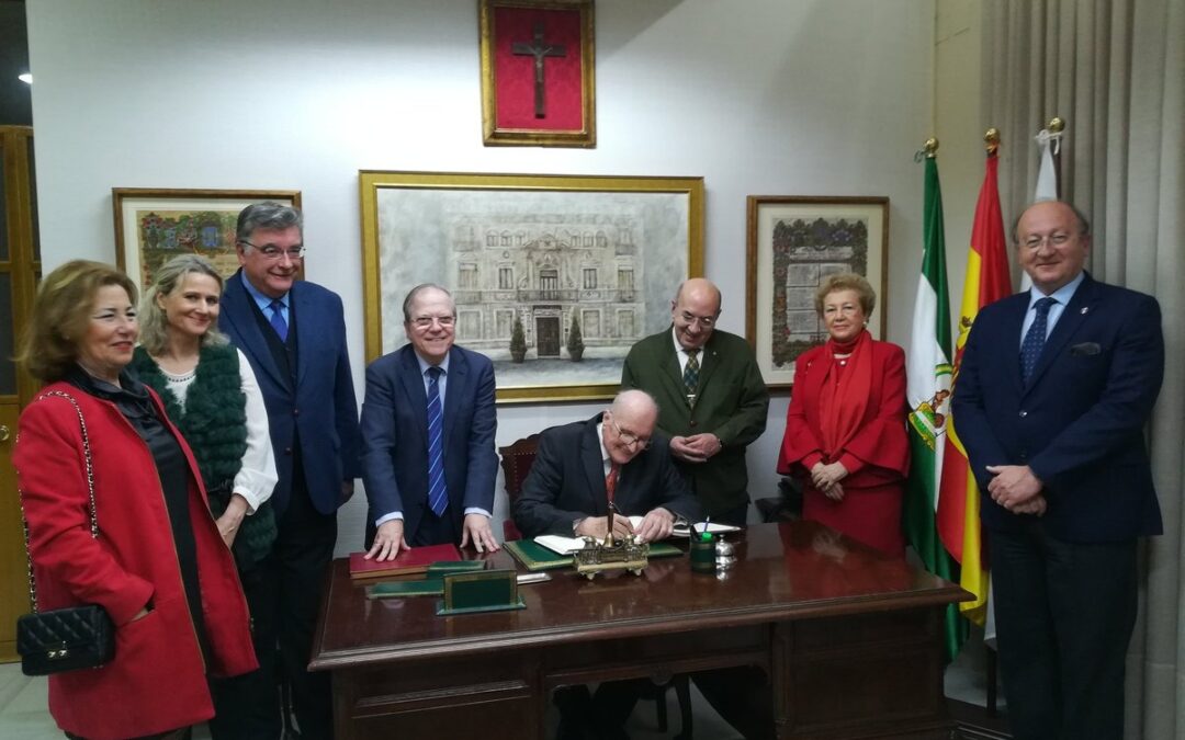 Acto de presentación de DATOS HISTÓRICOS DE LA TRASLADACIÓN DEL CANGREJO DE ISLA MAYOR-MARISMAS, por D. Andrés Salvador Habsburgo-Lorena, Archiduque de Austria