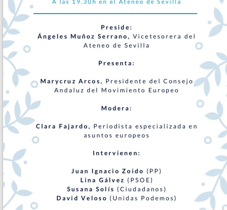 ACTO DEL CONSEJO ANDALUZ DEL MOVIMIENTO EUROPEO