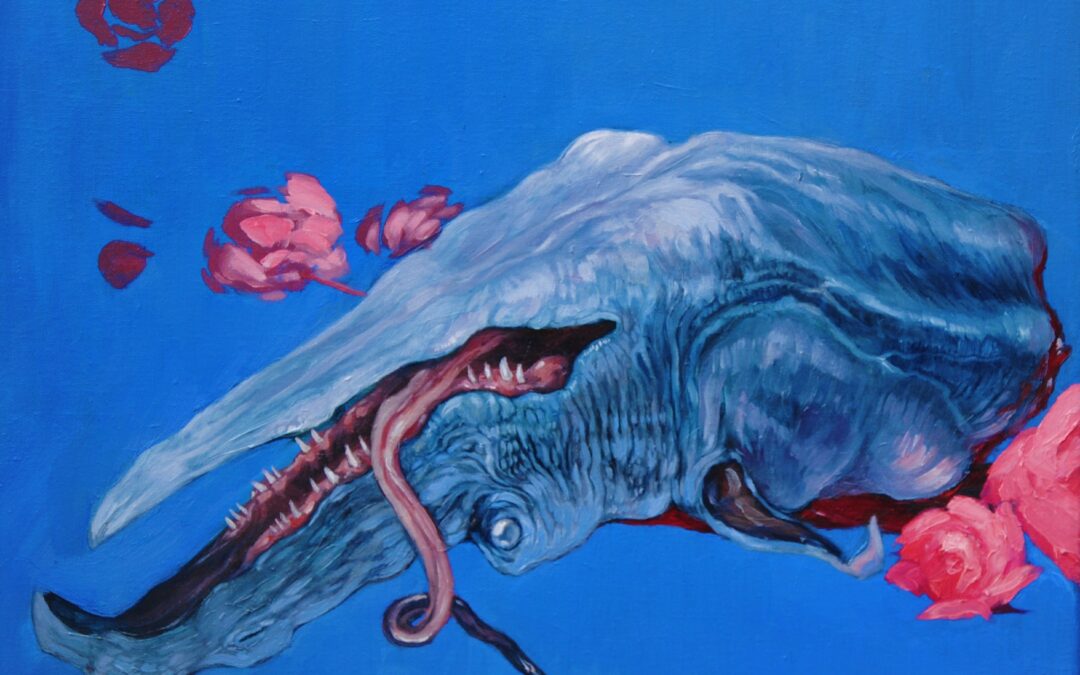 Jueves 16 de mayo. Exposición de pintura NO ERES EL PRIMER CADÁVER QUE ME COMO, del autor José Cortés