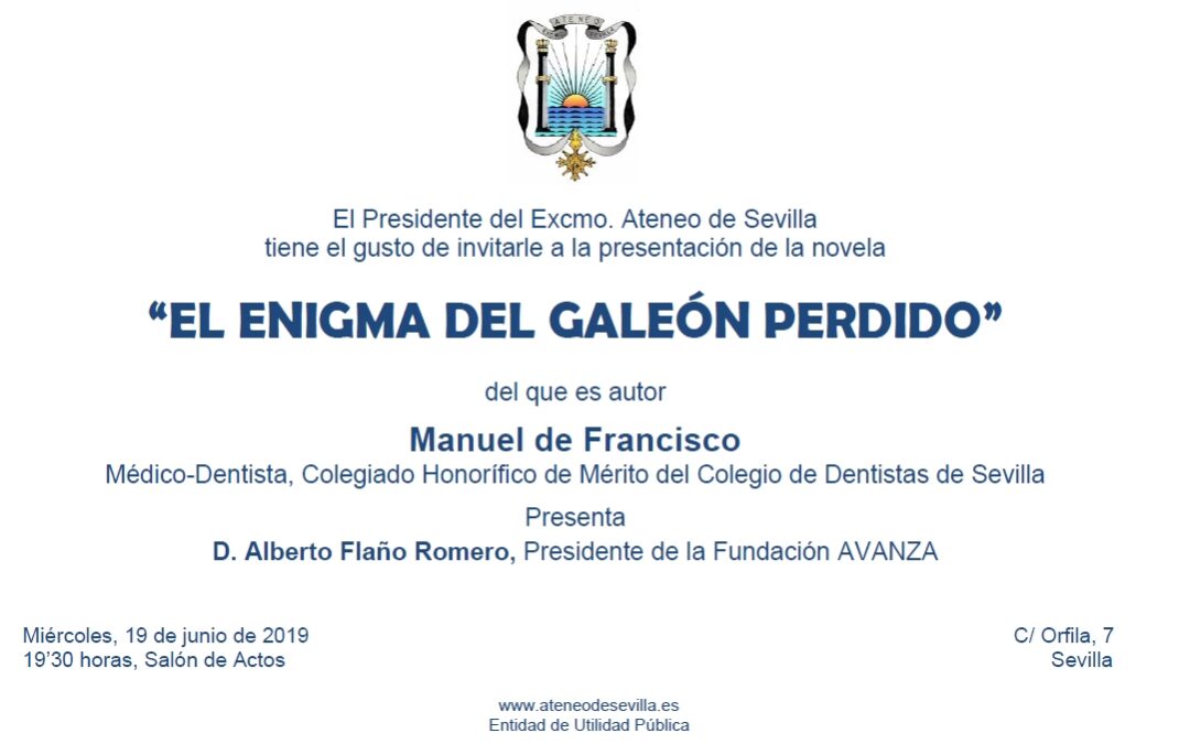 Presentación del libro ‘El enigma del galeón perdido’