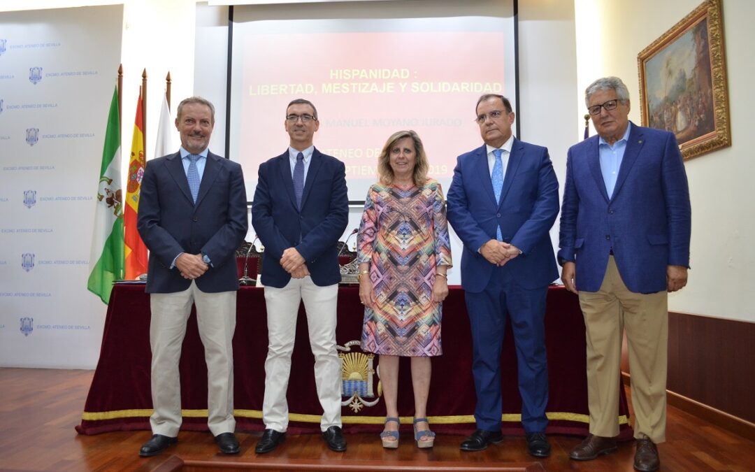 Celebración de la Conferencia Hispanidad, libertad, mestizaje y solidaridad en el Ateneo de Sevilla