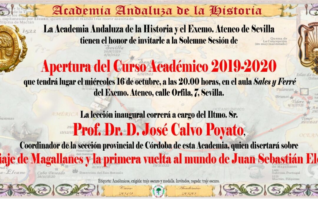 La Academia Andaluza de Historia inaugura su curso en el Ateneo
